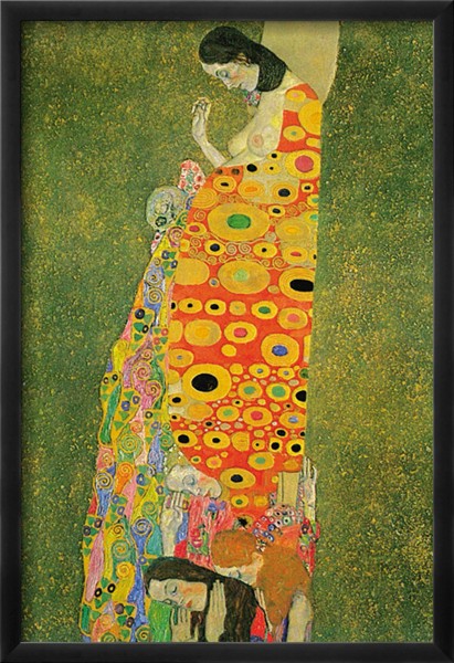 Abandoned Hope - Gustav Klimt Painting